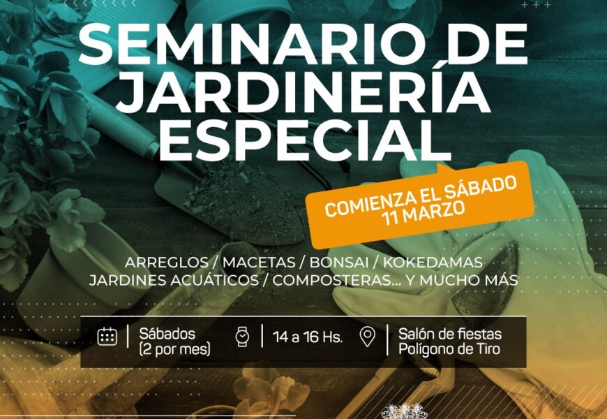 Jardinería: Comienzan los cursos especiales Jardinería: Comienzan los cursos especiales
