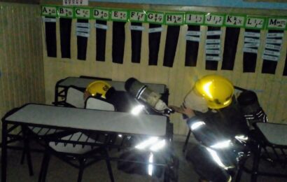 Bomberos realizó prácticas de actualización