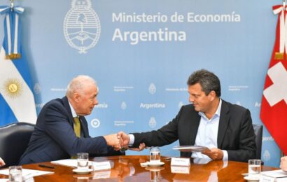 Argentina firmó un convenio para refinanciar deuda con Suiza dentro del acuerdo con el Club de París