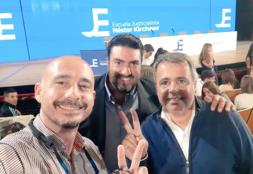 Baguear en el lanzamiento de la Escuela Justicialista ‘Néstor Kirchner’ Baguear en el lanzamiento de la Escuela Justicialista ‘Néstor Kirchner’