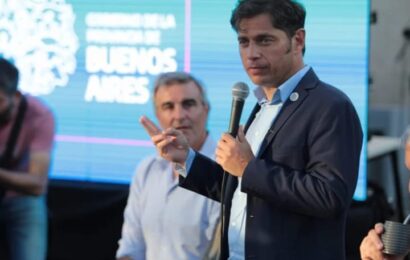 Kicillof recorrió la Segunda Sección