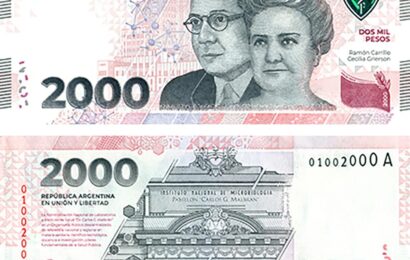 El Banco Central puso en circulación el billete conmemorativo de 2000 pesos