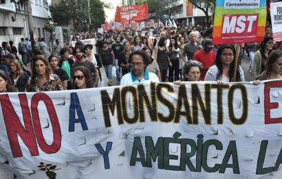 Movilizaciones en el centro porteño contra el uso de agrotóxicos y transgénicos