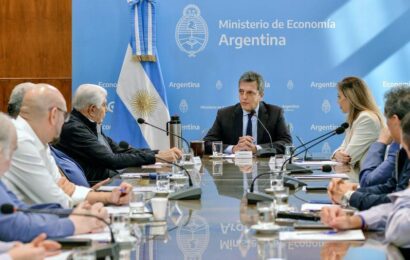 Massa y Royon recibieron a la confederación de gremios del sector energético