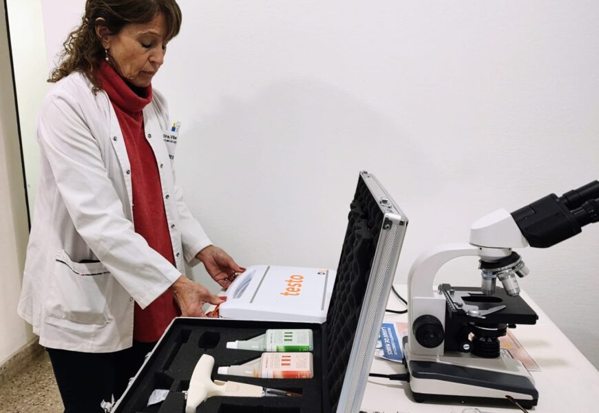 El área de Bromatología cuenta con un nuevo Laboratorio de análisis de alimentos El área de Bromatología cuenta con un nuevo Laboratorio de análisis de alimentos