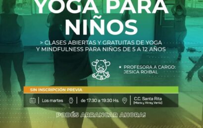 Taller de Yoga y mindfulness para niños de 5 a 12 años