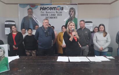 Silvina Chehín presentó su lista para las PASO