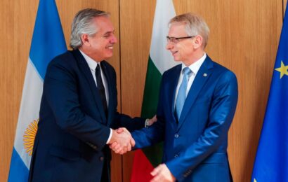 El Presidente se reunió con mandatarios europeos para ampliar el intercambio comercial