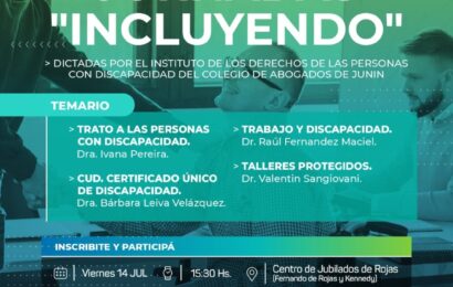 ️Jornadas «INCLUYENDO»