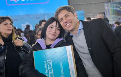 Kicillof: «Para que haya libertad primero tiene que haber igualdad de oportunidades»
