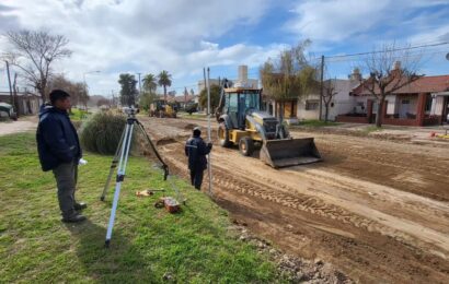 Se completan trabajos de pavimentación en la Avenida Diego Trillo