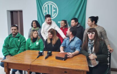 ATE: Se presentó la nueva conducción de la Delegación Rojas