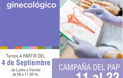 LALCEC Rojas lanza campaña de control ginecológico