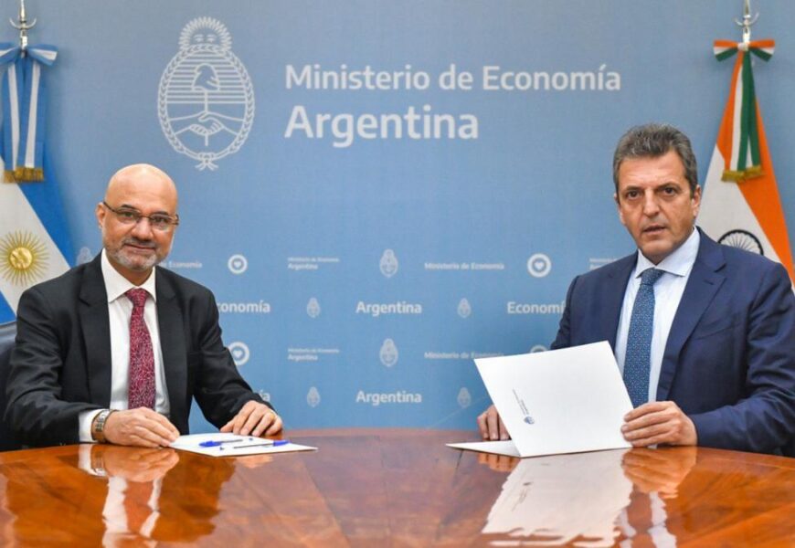 Massa y el embajador de India reafirmaron el compromiso de la relación económica Massa y el embajador de India reafirmaron el compromiso de la relación económica