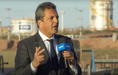 Massa anunció un programa de incentivo exportador para el sector petrolero