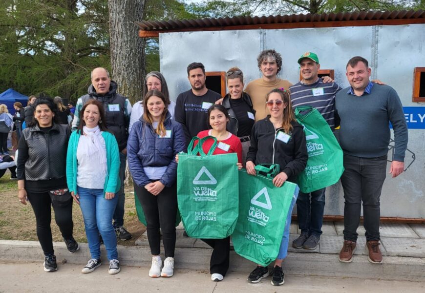 Se instaló el primer Punto Verde en Rojas Se instaló el primer Punto Verde en Rojas