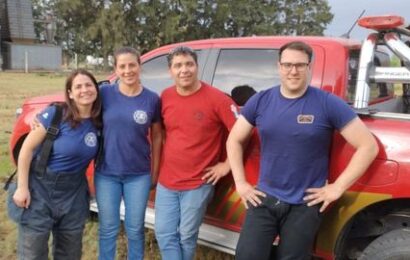 Bomberos rojenses se capacitaron en Ascención