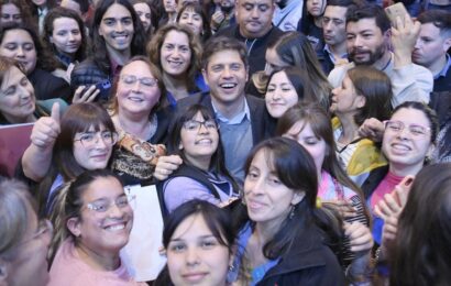 Axel Kicillof: «La universidad pública es una condición necesaria en nuestro proyecto»
