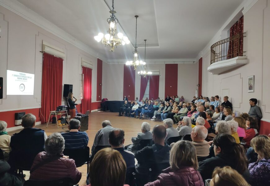 El área municipal de salud conmemoró el Día Mundial de las Personas Mayores Un disfrute de momentos felices El área municipal de salud conmemoró el Día Mundial de las Personas Mayores Un disfrute de momentos felices