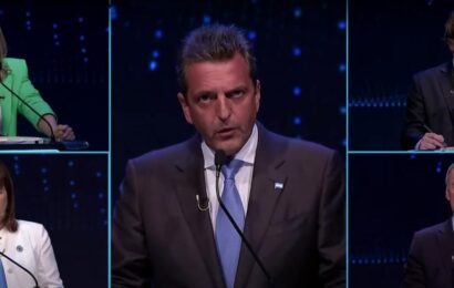 Con cruces, chicanas y propuestas, concluyó el primer debate presidencial