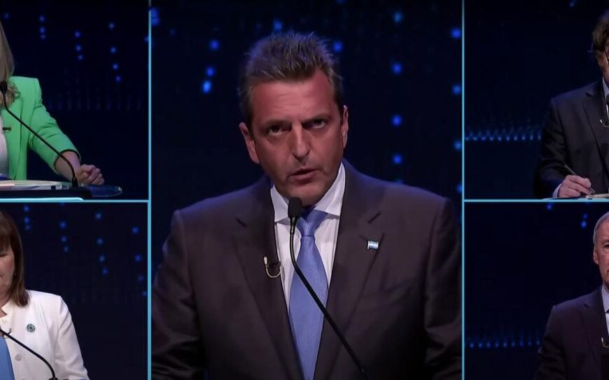 Con cruces, chicanas y propuestas, concluyó el primer debate presidencial Con cruces, chicanas y propuestas, concluyó el primer debate presidencial