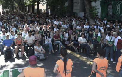 Trabajadores despedidos de la administración pública realizaron una jornada de protesta