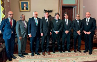 Milei visitó a Sullivan en la Casa Blanca mientras Caputo y Posse se reunieron con el FMI