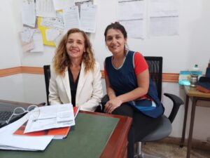 Daniela Acuña y Carolina Vezzoni