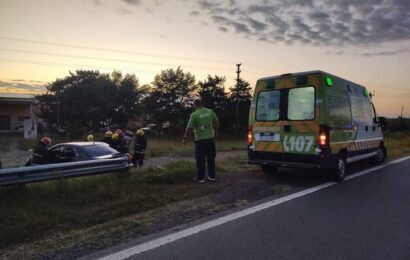 Ruta 188: Personas heridas tras despiste