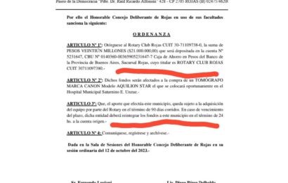 Baguear: «Los concejales oficialistas no entendieron el comunicado”