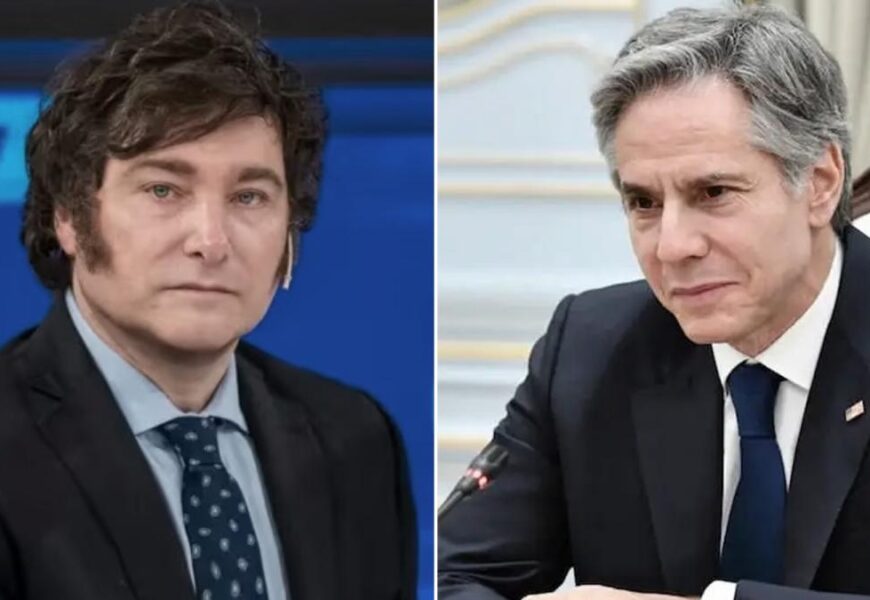 Milei se reunirá el viernes con el secretario de Estado estadounidense Antony Blinken Milei se reunirá el viernes con el secretario de Estado estadounidense Antony Blinken