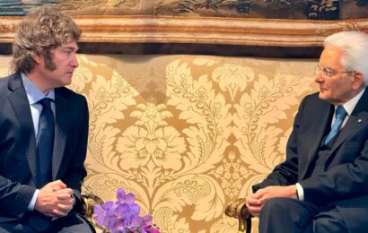 Milei y su par italiano coincidieron en «dar una señal de confianza» para inversiones