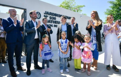 Kicillof inauguró infraestructura educativa y sanitaria en la localidad de Matheu