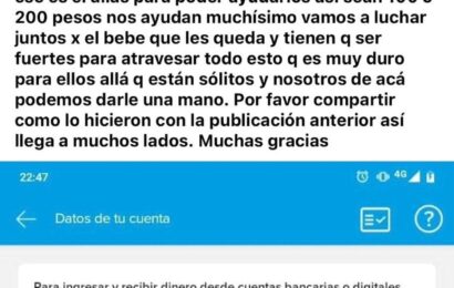 La familia Nicastro Funes necesita de la comunidad