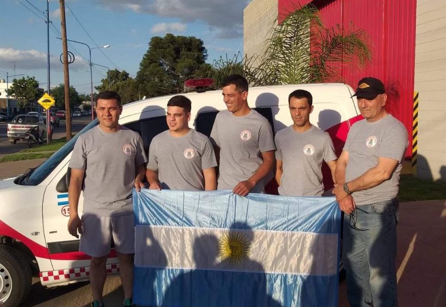 Bomberos rojenses van por el tercer viaje de capacitación a Chile Bomberos rojenses van por el tercer viaje de capacitación a Chile