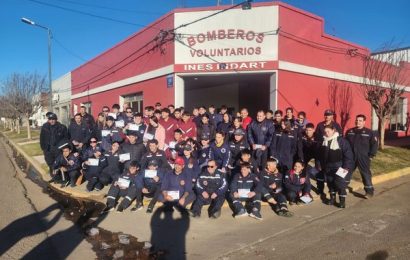 Cadetes rojenses de Bomberos participaron de capacitación