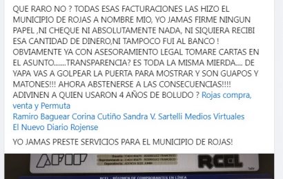 Vecino denuncia que suplantaron su identidad financiera