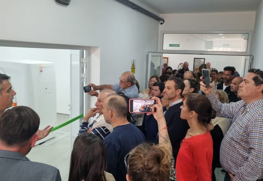 Inauguración del Tomógrafo y Sala de Tomografía Inauguración del Tomógrafo y Sala de Tomografía