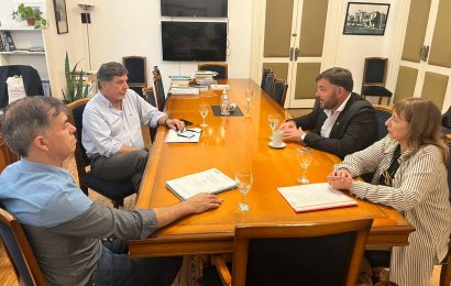 Bouvier gestiona en La Plata obras claves para Rojas
