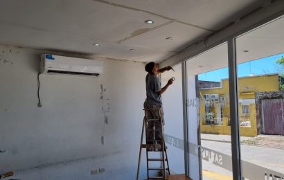 Mejoras en la guardia del Hospital Municipal con el armado de la Sala de Triage y trabajos de pintura
