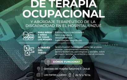 Servicio de Terapia ocupacional para niños y niñas de todas las edades