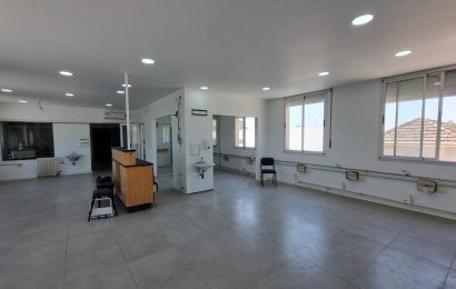Últimos detalles de la restauración del sector de Hemodiálisis del Hospital Municipal Unzué