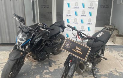 En Rojas: Secuestro de motos con denuncia de hurto