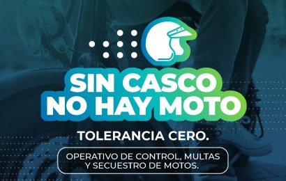 En Rojas comienza la Tolerancia CERO sobre el uso de casco