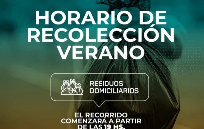 Recorrido de la recolección de los residuos domiciliarios