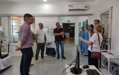 Se habilitó el sector de Hemodiálisis del Hospital Municipal Unzué