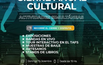 Se viene el cierre anual cultural
