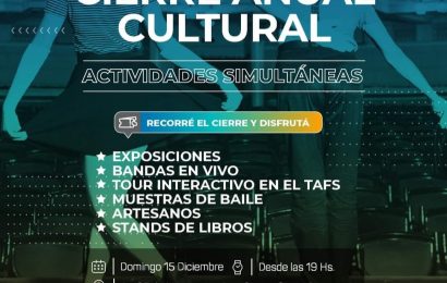 Se viene el cierre anual cultural