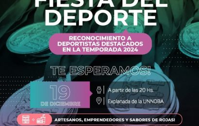Fiesta del deporte: se viene la fiesta anual que reconoce a los deportistas destacados de la temporada 2024
