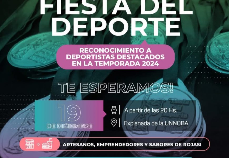 Fiesta del deporte: se viene la fiesta anual que reconoce a los deportistas destacados de la temporada 2024 Fiesta del deporte: se viene la fiesta anual que reconoce a los deportistas destacados de la temporada 2024